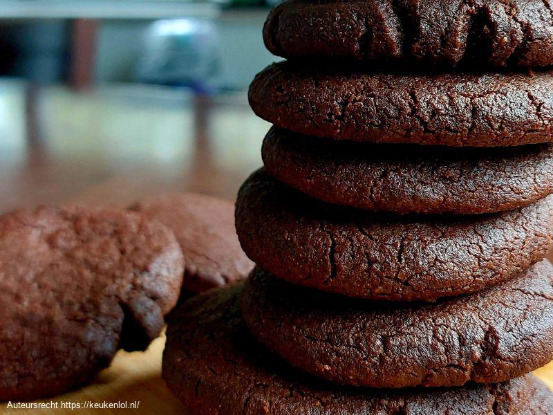 Mexicaanse hot chocolate cookies (ca. 20 stuks)