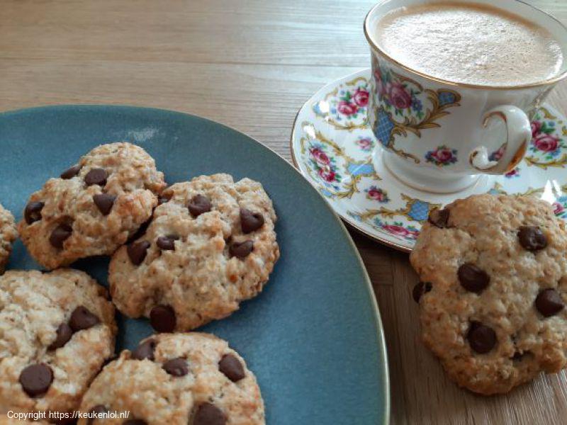 Havermoutkoekjes met chocola