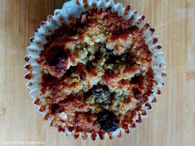 Havermout-sinaasappel-muffins