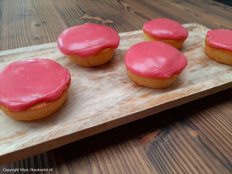 Roze koeken