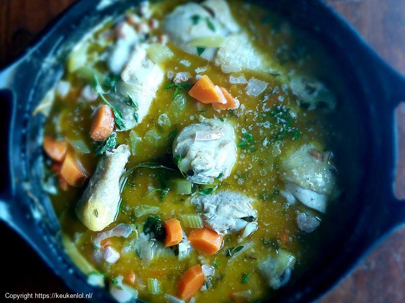 coq au vin (blanc)