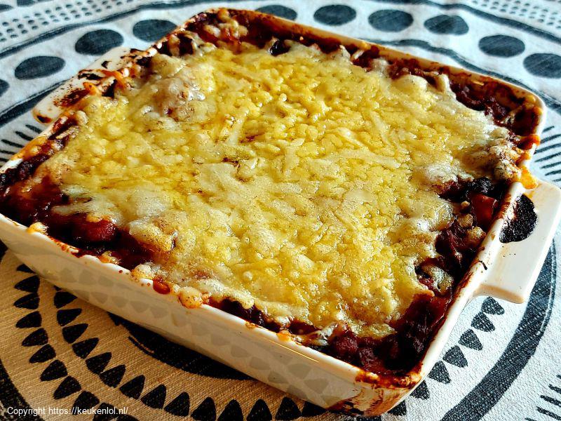 Lasagne met lekker veel groente