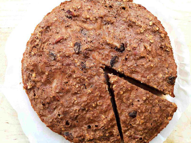 Ontbijttaart peer-pecan
