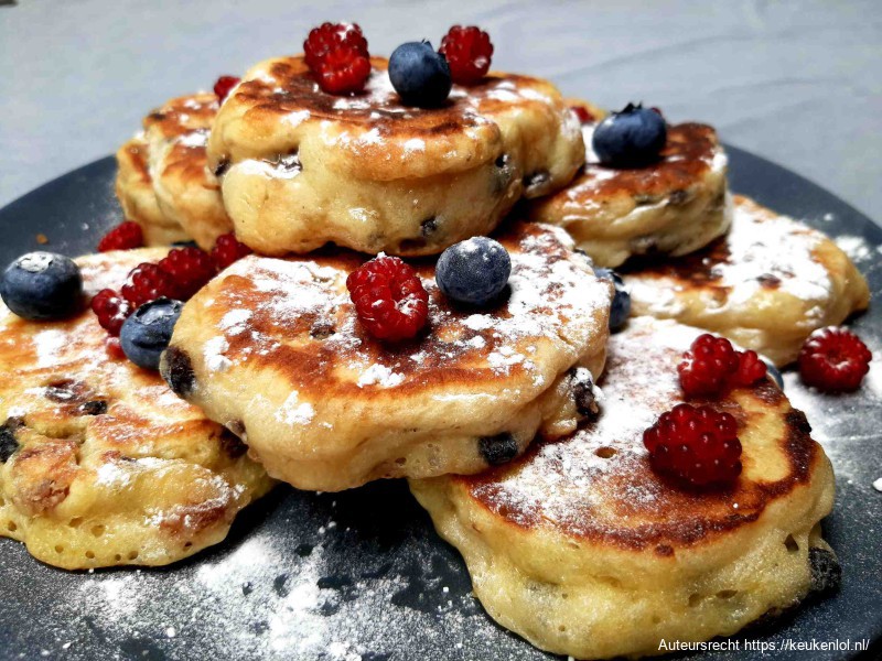 Drie in de pan