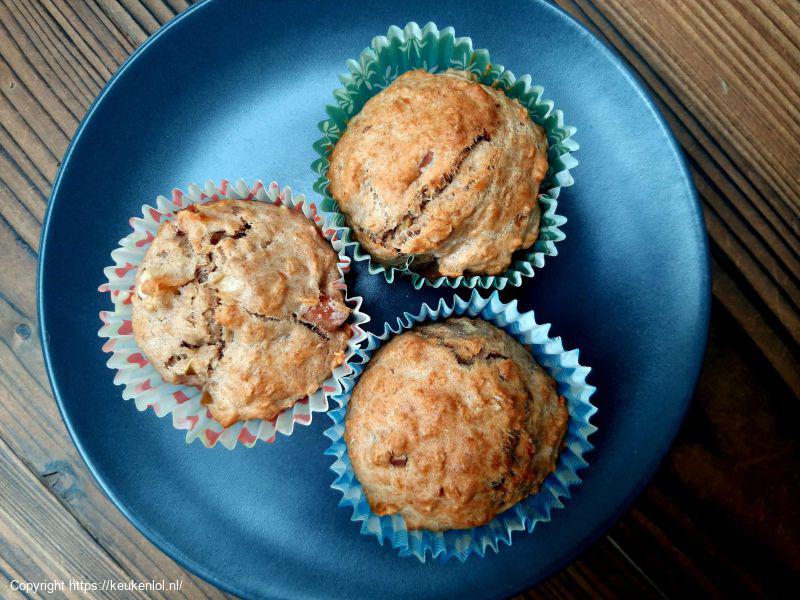 Ontbijtmuffins appel-kaneel