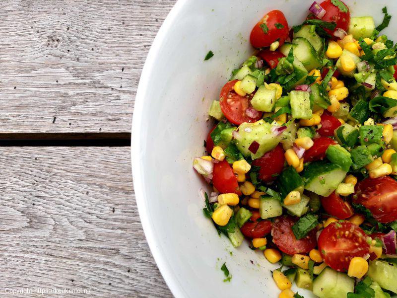 Maïs salade