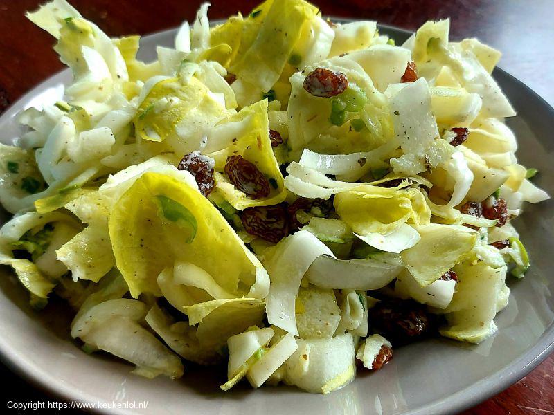 Frisse witlofsalade
